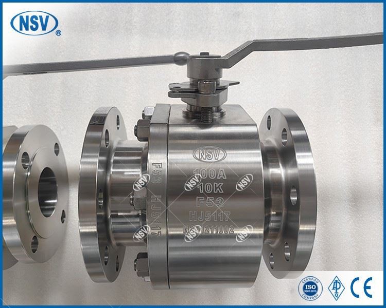 F53 Super Duplex Stainless Steel Ball Valve high quality