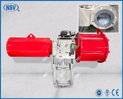 Pneumatisches, voll ausgekleidetes PFA-Kükenventil